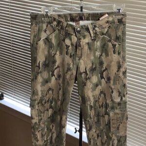 Womens‎ Paige Premium Denim Camo Jeggings size 28